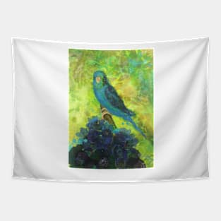 ‘Bluey’ the Budgerigar Tapestry