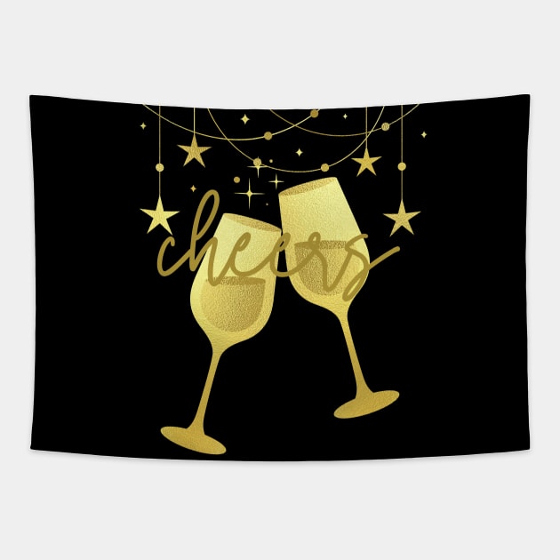 Cheers! Tapestry by LylaLace Studio