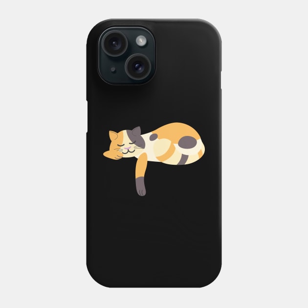 Kitten Lover | Cute Calico Cat Phone Case by Fluffy-Vectors