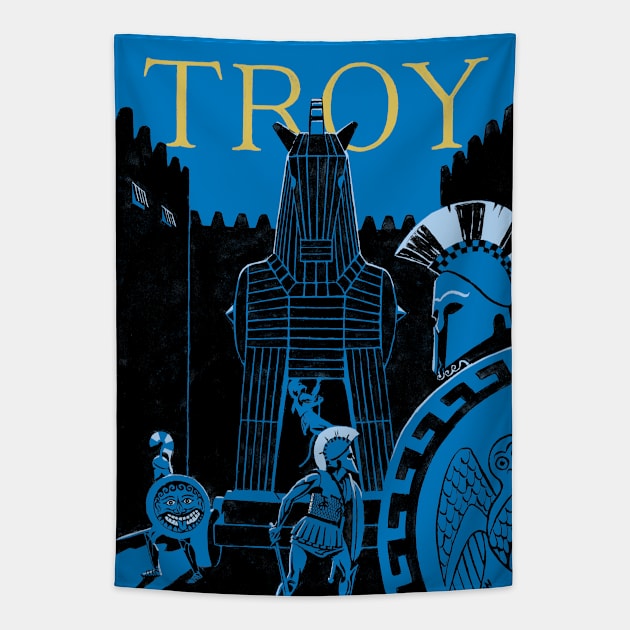 Troy Tapestry by WonderWebb