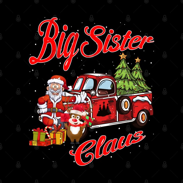 Big Sister Claus Santa Car Christmas Funny Awesome Gift by intelus