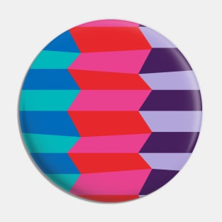 Abstract pattern with stripes in red and pink Pin