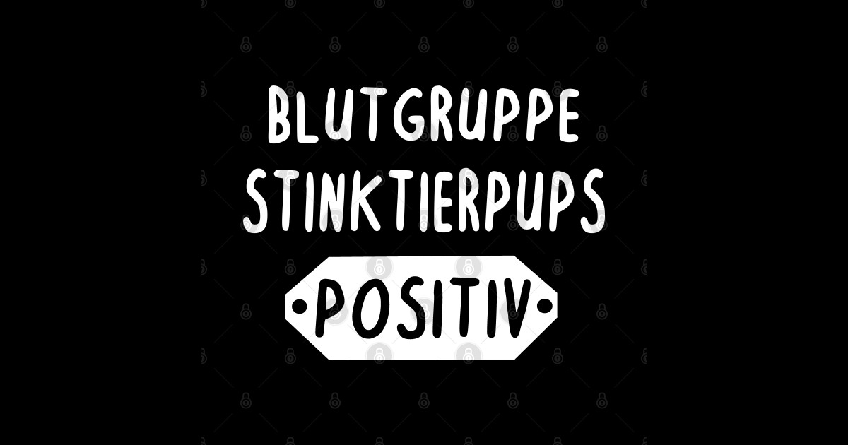 Lustiger Stinktier Spruch Müll Essen Lover Stinktier Sticker