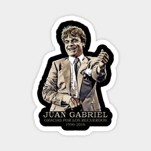 Tribute To Juan Gabriel Vintage Magnet