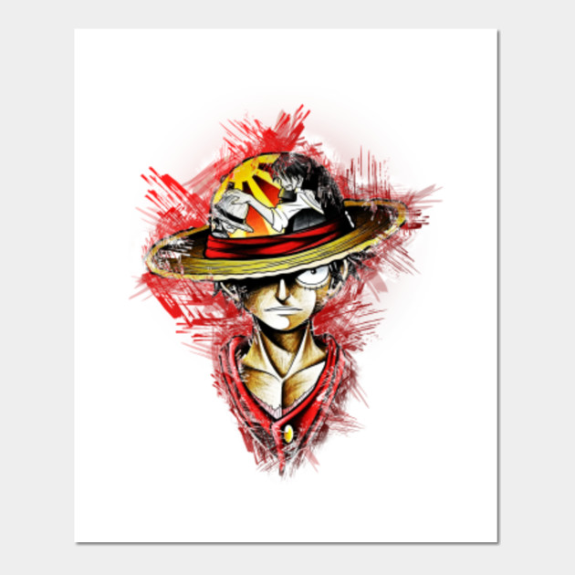 One Piece Luffy Fanart Design One Piece Posters And Art