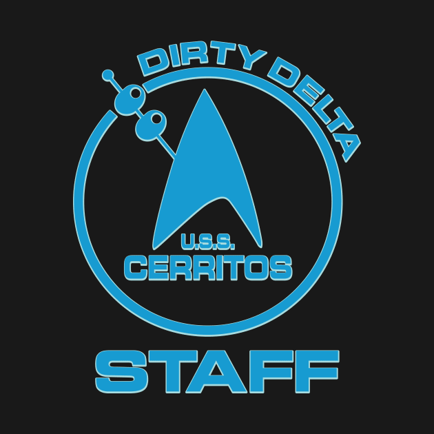 Lower Decks Dirty Delta staff by Vault Emporium