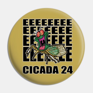 Cicada 2024 Pin