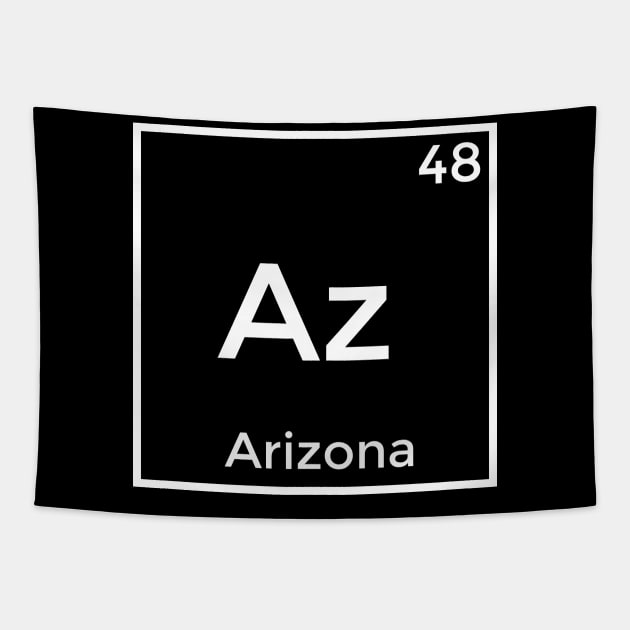 Arizona Periodic Table Element Tapestry by Printnation