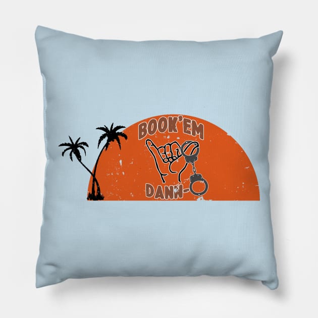 Book'em Dann-o Pillow by MikesTeez