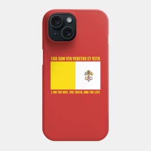 Vatican City Flag Motto Phone Case