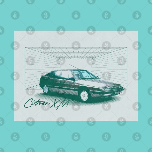 Citroen XM ---- 90s Style Vintage Aesthetic Car Design by unknown_pleasures