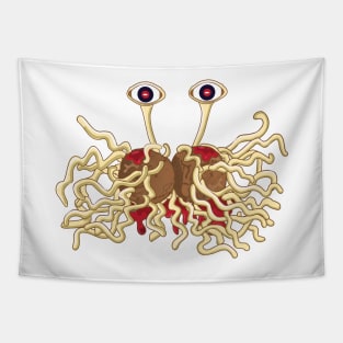 rAMEN Flying Spaghetti  Monster pastafarianism Skeptic Atheist Tapestry