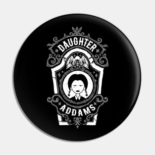 Daughter Addams Pin