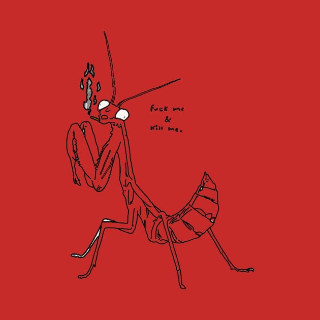 Fuck me and kill me praying mantis by isarol