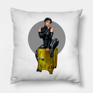 Cat Burglar - Pin up Pillow