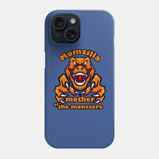 momzilla mother of the monsters Women Halloween Christmas Mothers Day T-Shirt Phone Case