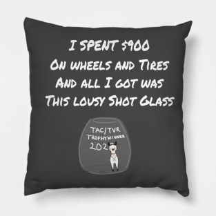 TAC Trophy Meme Tee Pillow