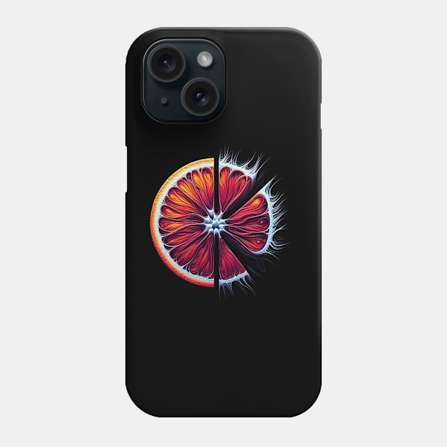 Surreal Orange Slice Phone Case by JohnTy