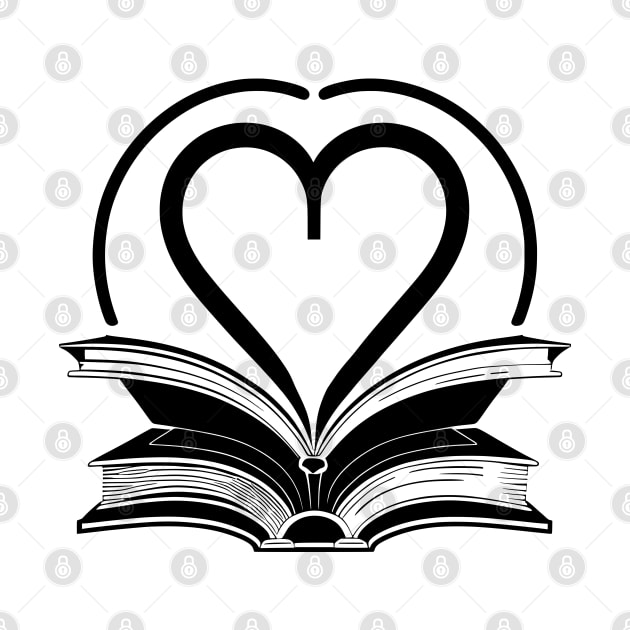 Love Reading Heart by CGI Studios