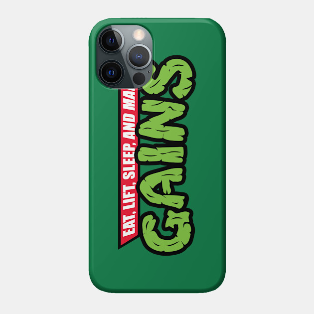 Ninja Gains! - Gym - Phone Case