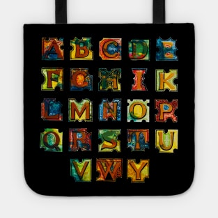 Alphabet Tote