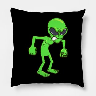 Angry Alien Pillow