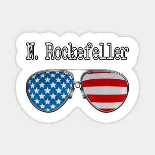 AMERICA PILOT GLASSES N. ROCKEFELLER Magnet