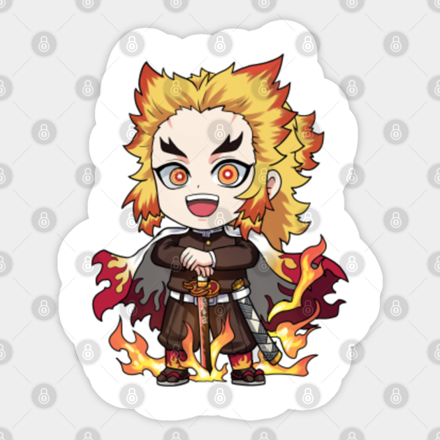 Demon Slayer Kimetsu No Yaiba Rengoku Kyojuro Rengoku Kyojuro Sticker Teepublic Demon Slayer Kimetsu No Yaiba Rengoku Kyojuro Rengoku Kyojuro Sticker Teepublic