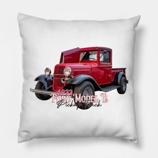 1933 Ford Model B Pickup Truck Pillow