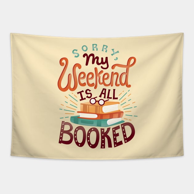 I'm booked Tapestry by risarodil