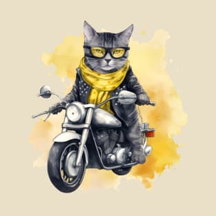 Cool Cat Rider T-Shirt