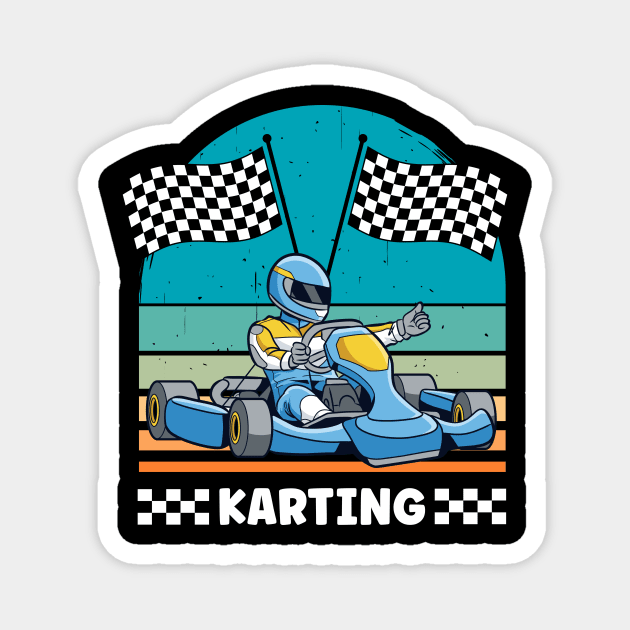 Karting Magnet by printedartings