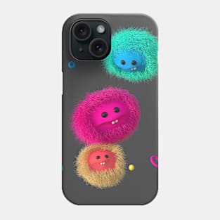 Hairy Monsters Phone Case