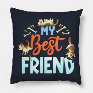 My Best Friend Pillow