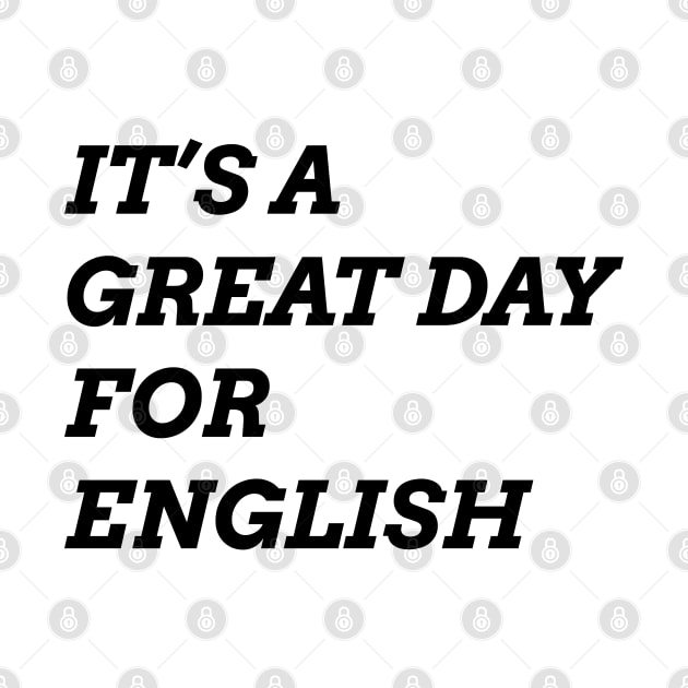 It's A Great Day for English 1 by ahmadzakiramadhan