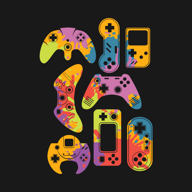 Controllers - Online Gaming by Hip City Merch