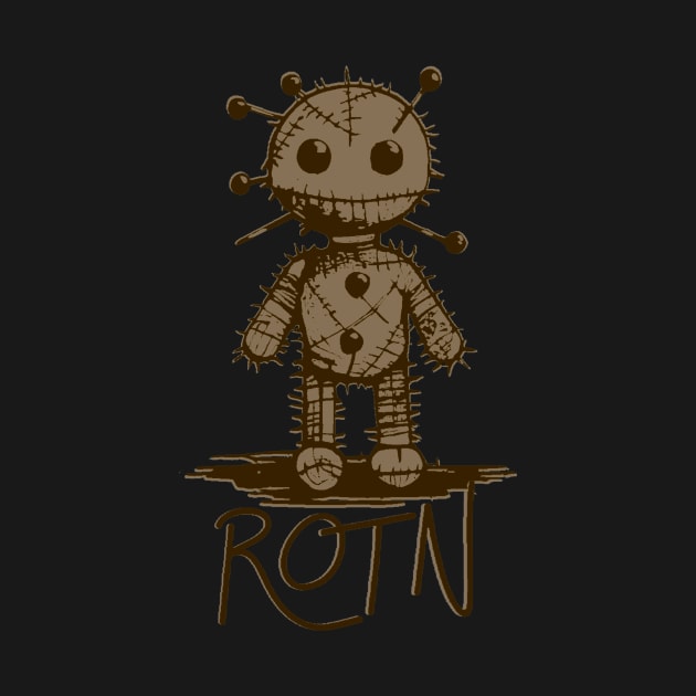 ROTN Voodoo Doll - Minimalist Ink by w0dan