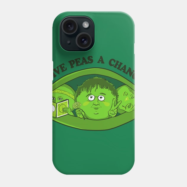 Give Peas a Chance Phone Case by Shimmus