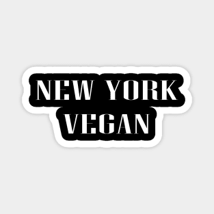 New York Vegan Magnet