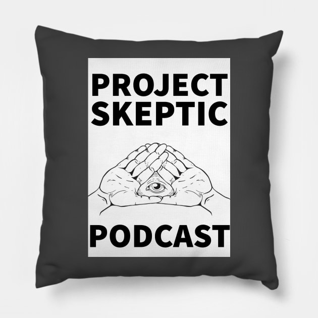 Project Skeptic Pillow by Project Skeptic Podcast