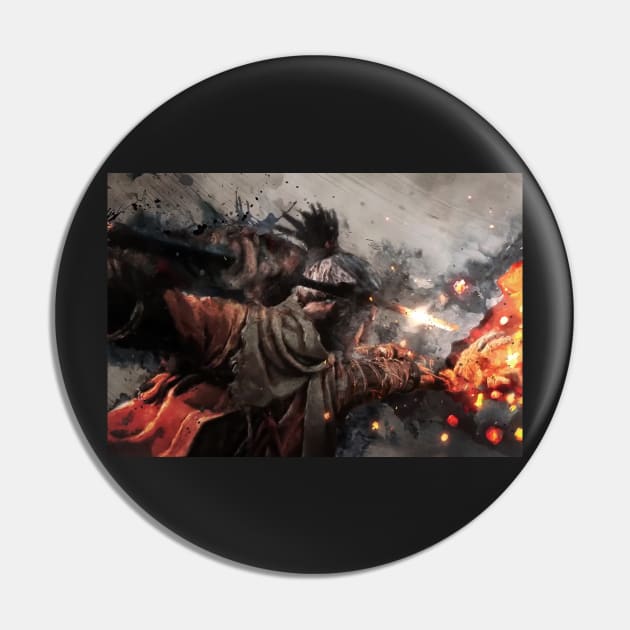 Sekiro - Deathblow Pin by boothilldesigns