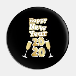 New Years Eve HapNew Year 2020 Pin