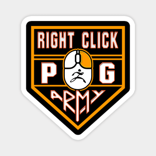 Right Click Army Magnet