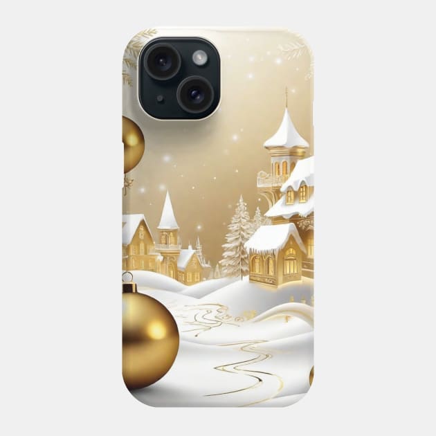 Winter Scene Phone Case by likbatonboot