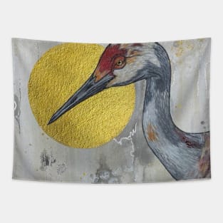 Sandhill Crane Tapestry