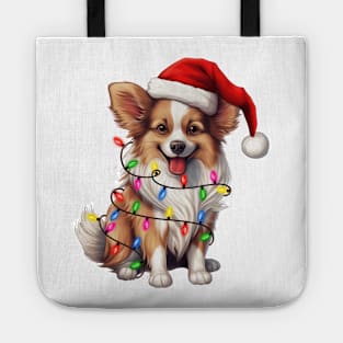 Christmas Papillon Tote