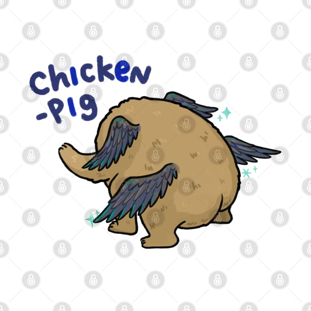 Morris chicken pig shang chi by ballooonfish