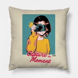 Capture the moment Pillow