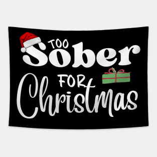 Sobriety Christmas Tapestry