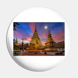 Wat Phra Singh sunrise Pin